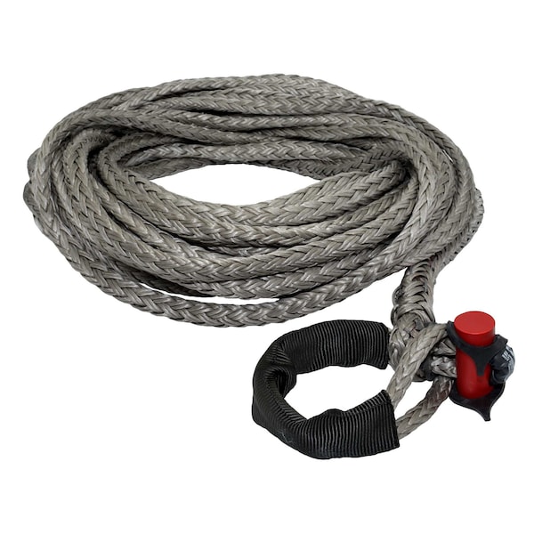 1/2 in. x 75 ft. 10,700 lbs. WLL. LockJaw Synthetic Winch Line Extension w/Integrated Shackle